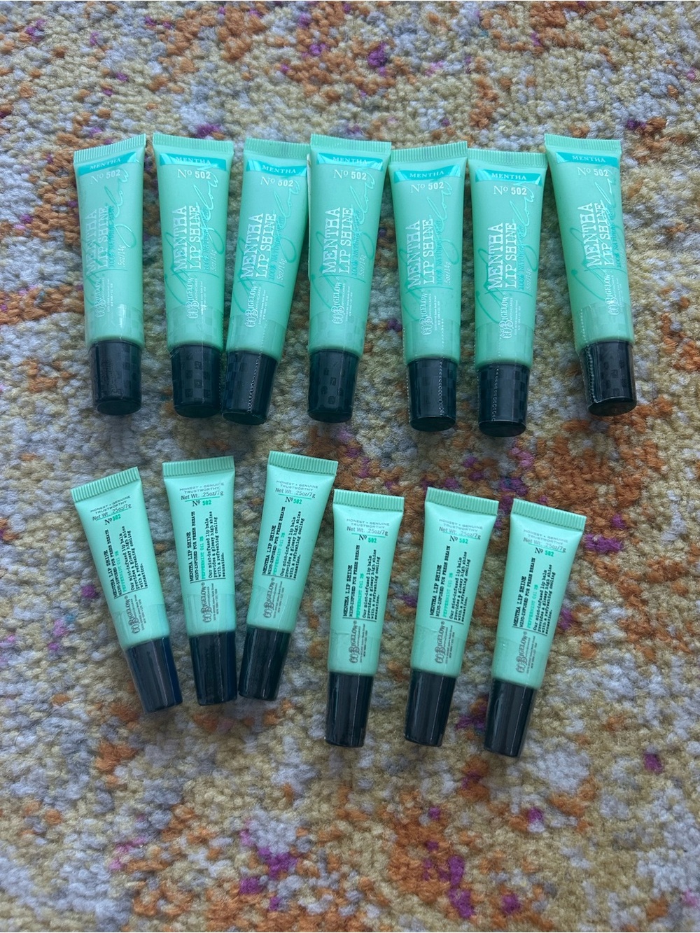 CO BIGELOW MENTHE LIP SHINE LOT